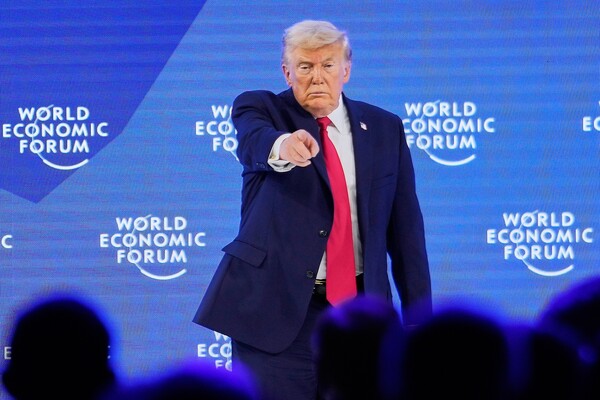 Donald Trump u Davosu, 21. siječnja 2026.