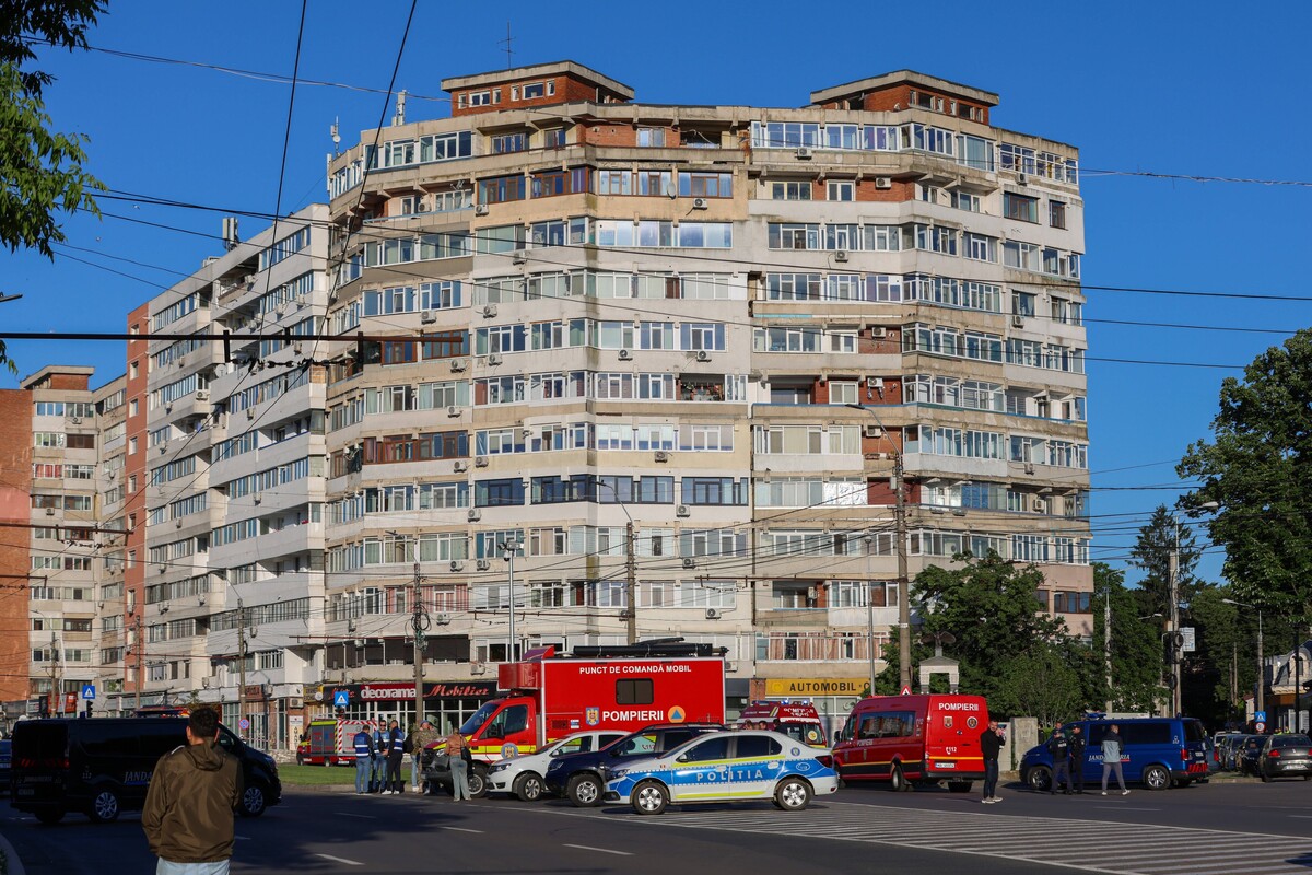 Russian drone crashes into apartment building in Romania Aftermath of a russian drone hitting an apartment building in Galati 215 km to Bucharest, Romania, May 29, 2026. The drone crashed in the eastern city of Galati. Stringer / Imago Images Copyright: xx