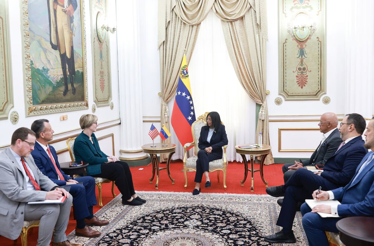 Privremena predsjednica Venezuele Delcy Rodriguez sastala se s američkom izaslanicom Laurom Dogu