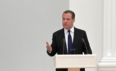 Bivši ruski predsjednik Medvjedev: "Ove sankcije dovest će do daljnjeg propadanja svih međunarodnih institucija, prije svega UN-a"